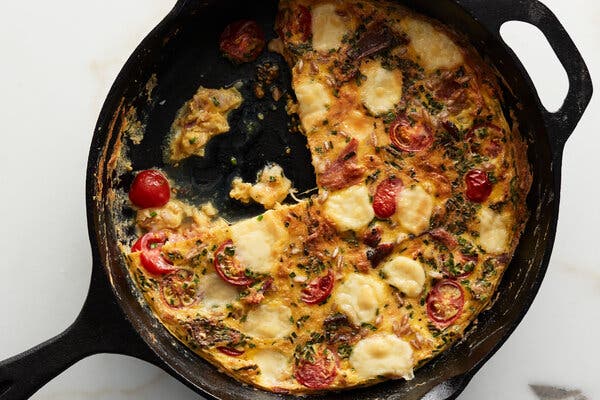 Cheesy Frittata