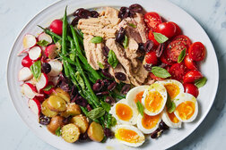 Image for Niçoise Salad With Basil and Anchovy-Lemon Vinaigrette