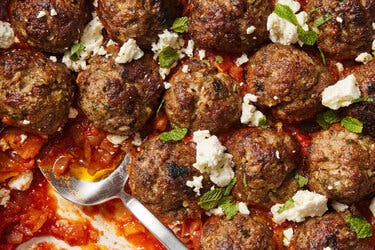 Lamb Meatballs With Spiced Tomato Sauce