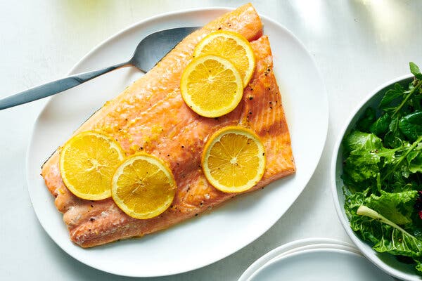 Orange-Glazed Baked Salmon