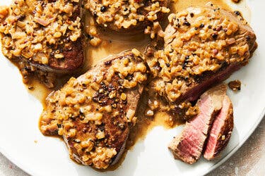 Simple Steak au Poivre