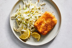 Image for Breaded Halloumi With Cabbage Slaw