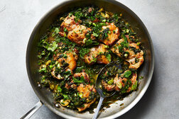 Image for Herby Skillet Chicken With Greens