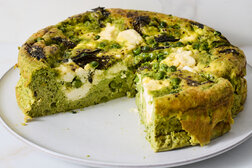 Image for Pea and Ricotta Frittata