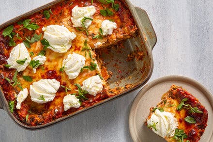 Weeknight Spinach and Ricotta Lasagna