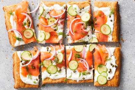 Image for Quick Smoked Salmon Tart 