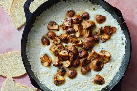 Mushroom Queso Fundido