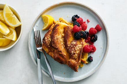 Lemon Soufflé French Toast