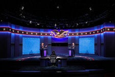 The previous cycle’s final presidential debate in Nashville in 2020.