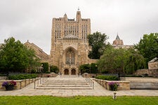 The Yale University campus in New Haven, Conn.