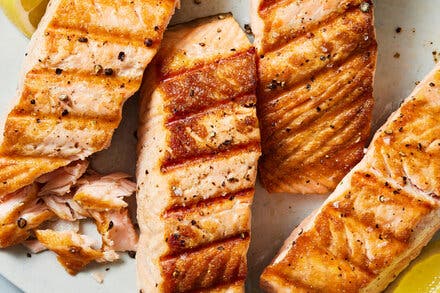 Simplest Grilled Salmon