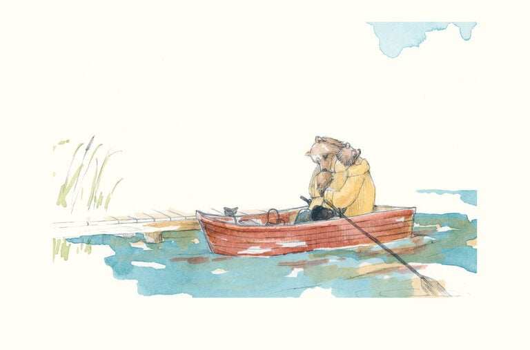 From “Big Bear and Little Bear Go Fishing.”