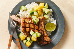 Image for Grilled Pork Chops With Pineapple Salsa