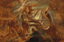 A 17th-century oil painting depicting St. Gregory of Nazianzus, by Peter Paul Rubens, is returning to the German castle from which it was taken in 1945.