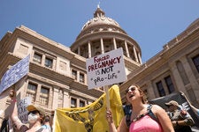 A rally for abortion rights in Austin, Texas, in 2022. 