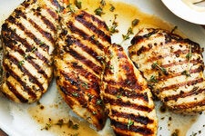 Ali Slagle’s Dijonnaise grilled chicken breasts.