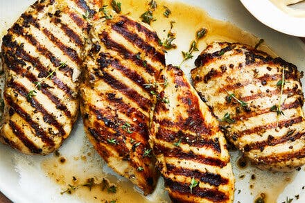 Dijonnaise Grilled Chicken Breasts