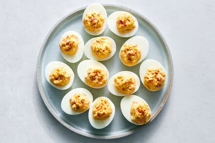 Pimento-Stuffed Eggs