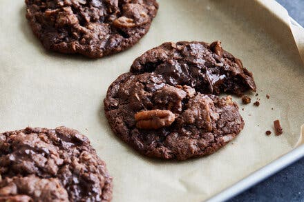 German Chocolate Cookies