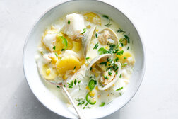 Image for Summer Chowder With Cod and Clams