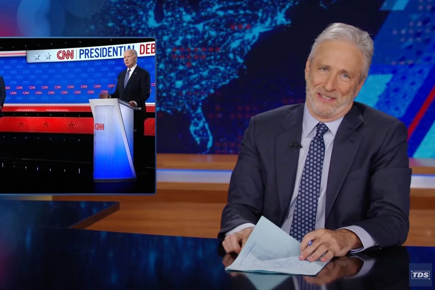 Jon Stewart’s reaction to the debate: “What’s R.F.K. Jr. doing tonight?”