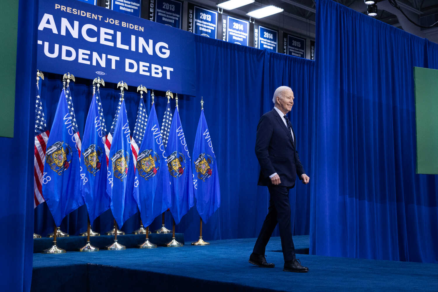 President Biden discussed his administration’s plan to lower student debt, earlier this year.