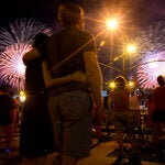 More than a decade ago, crowds watched from the West Side Highway as fireworks ornamented the sky.