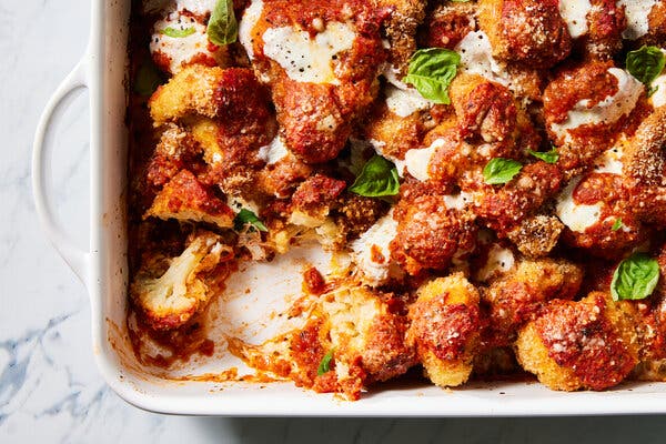 Cauliflower Parmesan