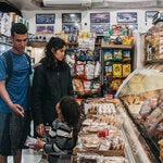 Cesar Gil, 22, Naudelys Aguiar, 24, and their 4-year-old son, Jeremias, were given two debit cards worth roughly $270 to buy food.