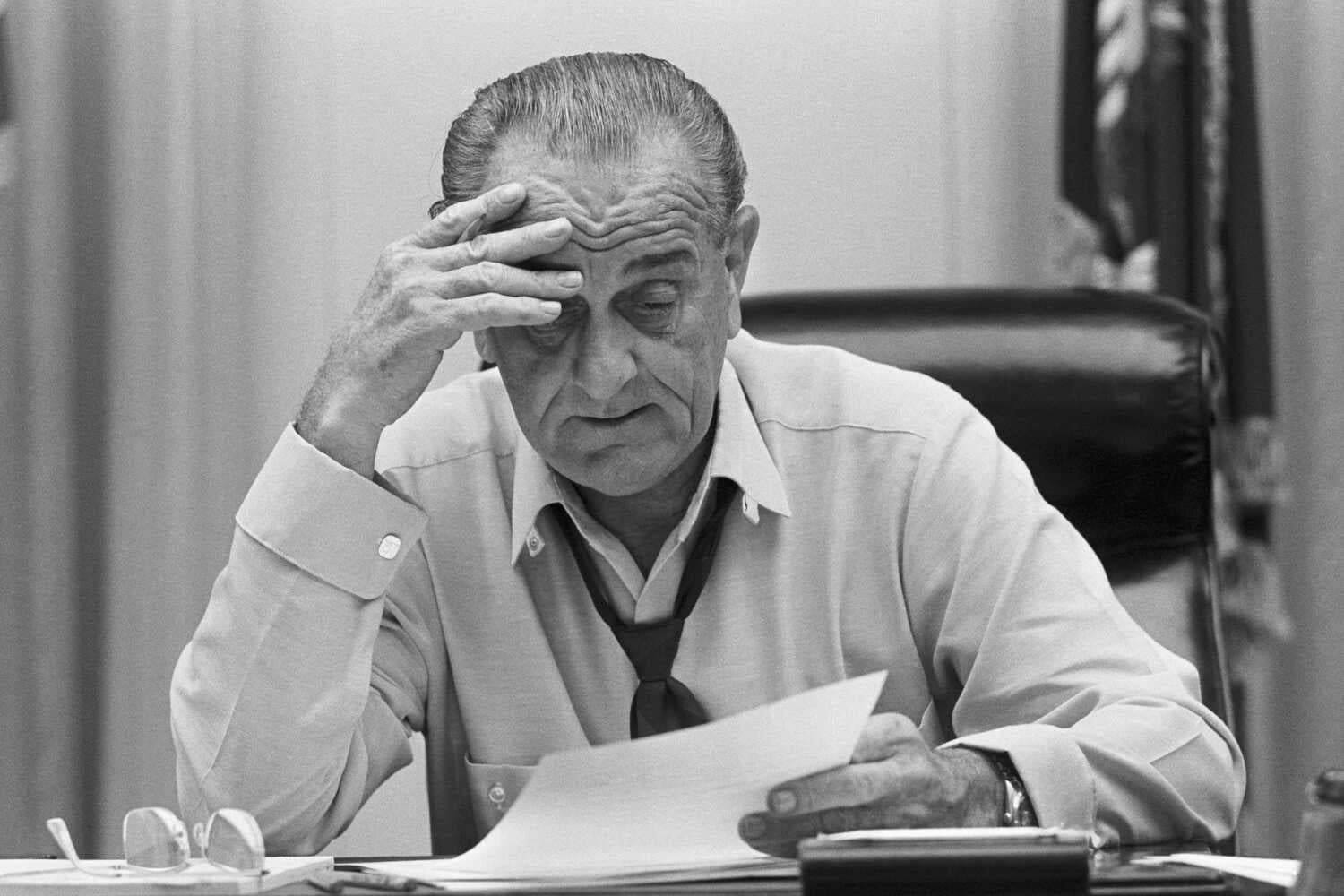 Lyndon Johnson, whom President Biden has described as an inspirational figure, declined to run for re-election in 1968.