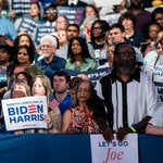 Supporters of President Biden last week at a campaign event in Raleigh, N.C., a day after his debate.