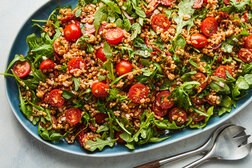 Image for Tomato and Farro Salad With Arugula