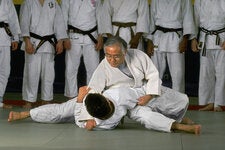 Yoshihiro Uchida in 1993. Under his tutelage the men’s judo team at San Jose State University won 52 national championships in 62 years, and the much newer women’s team won 26. He was one of the winningest coaches ever, of any sport.
