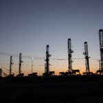 Drilling equipment in storage in Odessa, Texas. The Republican Party platform encourages the production of oil, gas and coal.