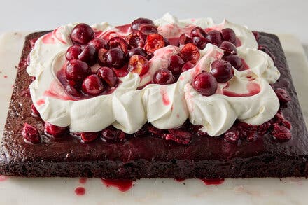 Black Forest Sheet Cake