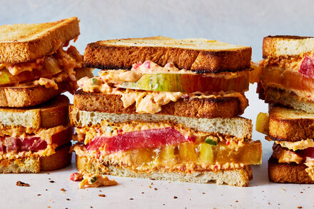 Image for Pimento Cheese and Tomato Sandwiches