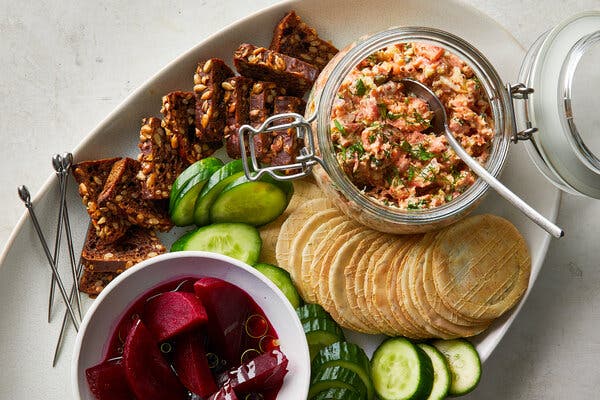 Honey Mustard Salmon Rillettes