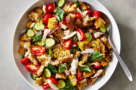 Image for Grilled Corn Panzanella