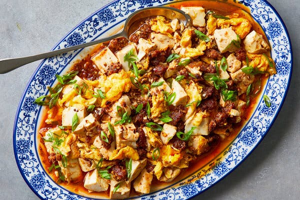 Mapo Tofu Scramble