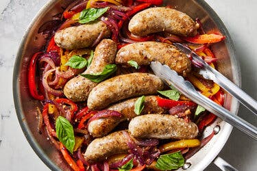 Sausage With Peppers and Onions