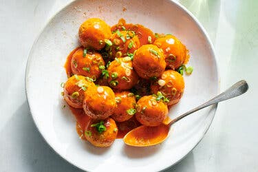 Buffalo Chicken Meatballs