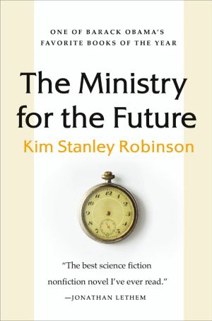 book cover for The Ministry for the Future by Kim Stanley Robinson