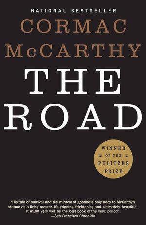 book cover for The Road by Cormac McCarthy