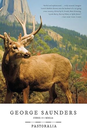 book cover for Pastoralia by George Saunders