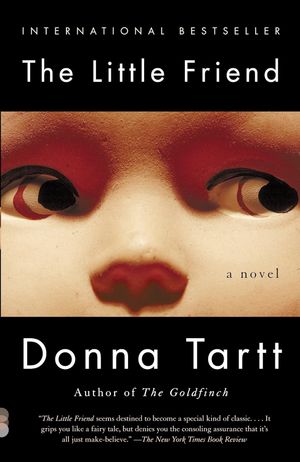 book cover for The Little Friend by Donna Tartt