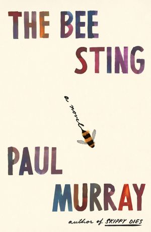 book cover for The Bee Sting by Paul Murray