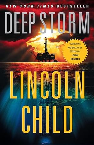 book cover for Deep Storm by Lincoln Child
