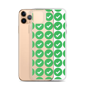 Action Check iPhone Case