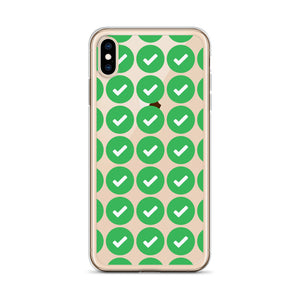 Action Check iPhone Case