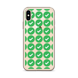 Action Check iPhone Case